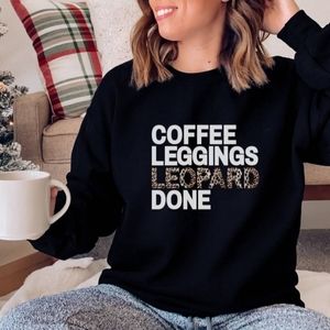 Coffee. Leggings. leopard. Done.